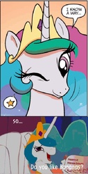 Size: 367x724 | Tagged: safe, idw, princess celestia, g4, spoiler:comic, friendship is magic bitch