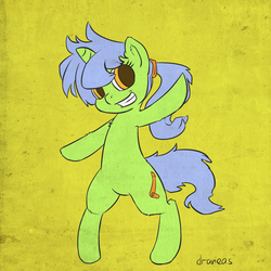 Size: 1000x1000 | Tagged: safe, artist:draneas, oc, oc only, pony, 30 minute art challenge, bipedal