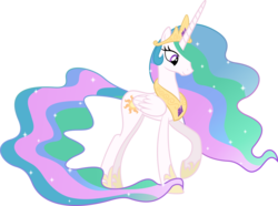 Size: 6001x4474 | Tagged: safe, artist:spier17, princess celestia, alicorn, pony, g4, absurd resolution, female, mare, simple background, solo, transparent background, vector