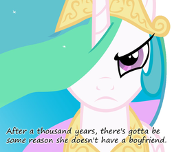 Size: 942x834 | Tagged: safe, princess celestia, g4, angry, female, insane pony thread, solo, tumblr