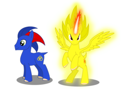 Size: 3480x2550 | Tagged: safe, artist:hislilhalo1, pony, male, ponified, solo, sonic the hedgehog, sonic the hedgehog (series), super sonic