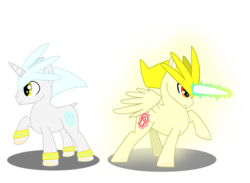 Size: 3480x2550 | Tagged: safe, artist:hislilhalo1, pony, male, ponified, silver the hedgehog, solo, sonic the hedgehog (series), super silver