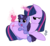 Size: 4724x4355 | Tagged: safe, artist:etiluos, smarty pants, twilight sparkle, butterfly, pony, unicorn, g4, absurd resolution, baby, diaper, eyes on the prize, foal, happy, hug, magic, mama twilight, mother, offspring, open mouth, parent:twilight sparkle, prone, simple background, smiling, transparent background, vector