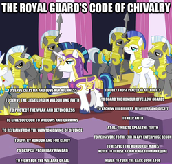 Size: 625x597 | Tagged: safe, shining armor, g4, image macro, royal guard