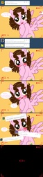 Size: 1236x4957 | Tagged: safe, artist:shinta-girl, oc, oc only, oc:shinta pony, ask, comic, spanish, translated in the description, tumblr