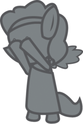 Size: 246x369 | Tagged: safe, crying, doctor who, mod, modgame, mpp64, paper mario, paper pony, style emulation, weeping angel