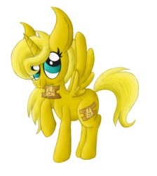 Size: 1009x1126 | Tagged: safe, artist:twyla, oc, oc only, oc:ticket, alicorn, pony, alicorn oc, mouth hold, simple background, solo, transparent background