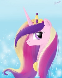 Size: 2000x2500 | Tagged: dead source, safe, artist:vird-gi, princess cadance, g4, female, portrait, solo