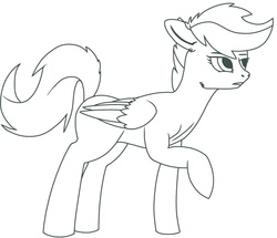 Size: 1018x874 | Tagged: safe, artist:d1fen, scootaloo, g4, female, monochrome, solo