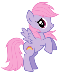 Size: 836x956 | Tagged: safe, artist:durpy, rainbowshine, pegasus, pony, g4, .ai available, .svg available, blind bag, cutie mark, female, mare, rainbow, recolor, simple background, smiling, solo, toy, transparent background, vector, wings
