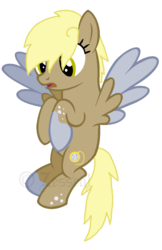 Size: 719x1110 | Tagged: safe, artist:zesseal, oc, oc only, oc:bubble turn, pegasus, pony, offspring, parent:derpy hooves, parent:doctor whooves, parents:doctorderpy, simple background, solo, transparent background