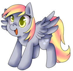 Size: 489x475 | Tagged: safe, artist:that-pony-girl, derpy hooves, pegasus, pony, g4, female, mare, solo