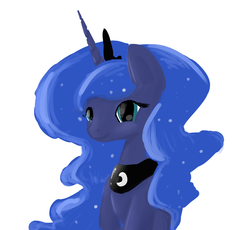 Size: 1909x1759 | Tagged: safe, artist:fribox, princess luna, g4, female, simple background, solo