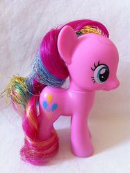 Size: 373x500 | Tagged: safe, pinkie pie, g4, brushable, irl, photo, prototype, solo, toy