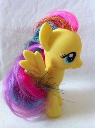 Size: 373x500 | Tagged: safe, fluttershy, g4, brushable, irl, photo, prototype, solo, toy