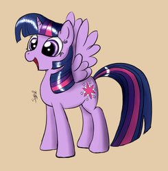 Size: 885x902 | Tagged: safe, artist:swi-rls, twilight sparkle, alicorn, pony, g4, female, solo, twilight sparkle (alicorn)