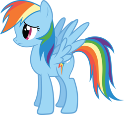 Size: 7522x6936 | Tagged: safe, artist:quanno3, rainbow dash, g4, absurd resolution, female, simple background, solo, transparent background, vector