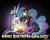 Size: 1100x880 | Tagged: safe, artist:johnjoseco, princess celestia, oc, oc:gem, g4, birthday, cake, memj0123