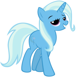 Size: 7336x7500 | Tagged: safe, artist:maximillianveers, trixie, pony, unicorn, g4, absurd resolution, female, mare, simple background, smirk, solo, strut, transparent background, vector