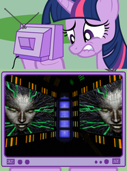 Size: 564x760 | Tagged: safe, twilight sparkle, g4, exploitable meme, meme, shodan, system shock, tv meme