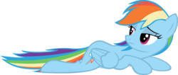 Size: 2273x963 | Tagged: safe, artist:klaifferon, rainbow dash, g4, female, simple background, solo, transparent background, vector