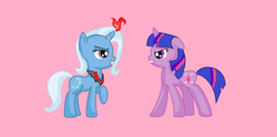 Size: 1024x507 | Tagged: safe, artist:siggie740, trixie, twilight sparkle, g4, alicorn amulet