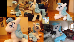 Size: 1024x588 | Tagged: safe, artist:midnightpintowolf, winter withers, pony, irl, photo, plushie