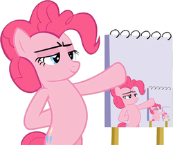 Size: 432x361 | Tagged: safe, pinkie pie, g4, droste effect, pinkception, recursion