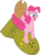 Size: 2000x2680 | Tagged: safe, artist:pinkiepiemike, pinkie pie, earth pony, pony, g4, accessory swap, atomic bomb, bomb, dr. strangelove, female, hat, nuclear weapon, riding, riding a bomb, simple background, solo, transparent background, vector