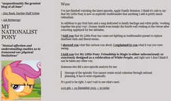 Size: 775x459 | Tagged: safe, screencap, scootaloo, apple family reunion, g4, my little pony: friendship is magic, idiocy, text, tumblr