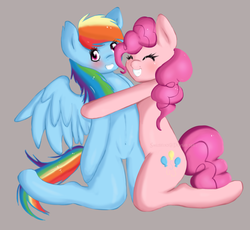 Size: 800x736 | Tagged: safe, artist:smushins, pinkie pie, rainbow dash, g4, female, lesbian, ship:pinkiedash, shipping