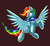 Size: 1896x1738 | Tagged: safe, artist:ac-whiteraven, rainbow dash, g4, female, solo