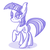 Size: 1685x1686 | Tagged: safe, artist:viktornewman, twilight sparkle, g4, female, solo