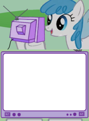 Size: 563x771 | Tagged: safe, lightning bolt, white lightning, pegasus, pony, g4, exploitable meme, female, mare, template, tv meme