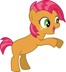 Size: 6796x7430 | Tagged: safe, artist:krusiu42, babs seed, earth pony, pony, g4, absurd resolution, female, filly, foal, simple background, solo, transparent background, vector