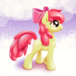 Size: 4000x4000 | Tagged: safe, artist:roadsleadme, apple bloom, earth pony, pony, g4, absurd resolution, female, filly, foal, solo