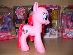 Size: 640x480 | Tagged: safe, pinkie pie, g4, fashion style, goth, gothic pinkie, irl, packaging, photo, pinkie pie's boutique, solo, toy