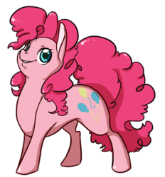 Size: 654x706 | Tagged: safe, artist:loverofscythe, pinkie pie, g4, female, solo