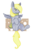 Size: 351x530 | Tagged: safe, artist:thunderclap12, derpy hooves, pegasus, pony, g4, clothes, female, mare, scarf, solo