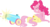 Size: 6000x3199 | Tagged: safe, artist:masem, fluttershy, pinkie pie, g4, absurd resolution, cork, party cannon, simple background, transparent background, vector