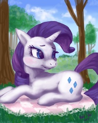 Size: 2400x3000 | Tagged: safe, artist:distraction-number-4, rarity, g4, female, solo