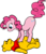 Size: 759x885 | Tagged: safe, artist:aficionadoschris, pinkie pie, bear, earth pony, pony, g4, cute, disney, female, male, mare, pooh, winnie the pooh