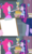 Size: 413x700 | Tagged: safe, edit, edited screencap, screencap, pinkie pie, twilight sparkle, equestria girls, g4, my little pony equestria girls, clipboard, comic, duo, exploitable, insert picture here, meme, pinkie's clipboard, screencap comic, template