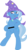 Size: 6000x11115 | Tagged: safe, artist:joey darkmeat, artist:pastelflakes, trixie, pony, unicorn, g4, absurd resolution, bipedal, cape, clothes, female, hat, magic wand, simple background, solo, transparent background, trixie's cape, trixie's hat, wand
