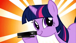 Size: 546x307 | Tagged: safe, twilight sparkle, g4, kinect, twiface, wrong neighborhood, xbox one