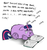 Size: 1629x1724 | Tagged: safe, artist:coalheart, twilight sparkle, fluffy pony, g4, book, crying, female, hoof sucking, solo, twifluff