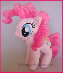 Size: 650x752 | Tagged: safe, artist:bubble-rhapsody, pinkie pie, g4, irl, photo, plushie