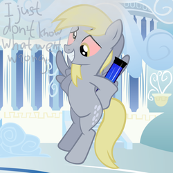 Size: 888x888 | Tagged: safe, derpy hooves, g4, bong, drugs, high, marijuana, text