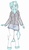 Size: 576x981 | Tagged: safe, artist:sirartemisderpington, lyra heartstrings, anthro, unguligrade anthro, g4, clothes, female, hoodie, solo, tights