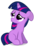 Size: 1087x1536 | Tagged: safe, artist:coltsteelstallion, twilight sparkle, pony, unicorn, g4, cute, duckface, female, filly, filly twilight sparkle, floppy ears, pouting, sad, sadorable, simple background, solo, transparent background, twiabetes, twilight dog, unicorn twilight, vector, younger